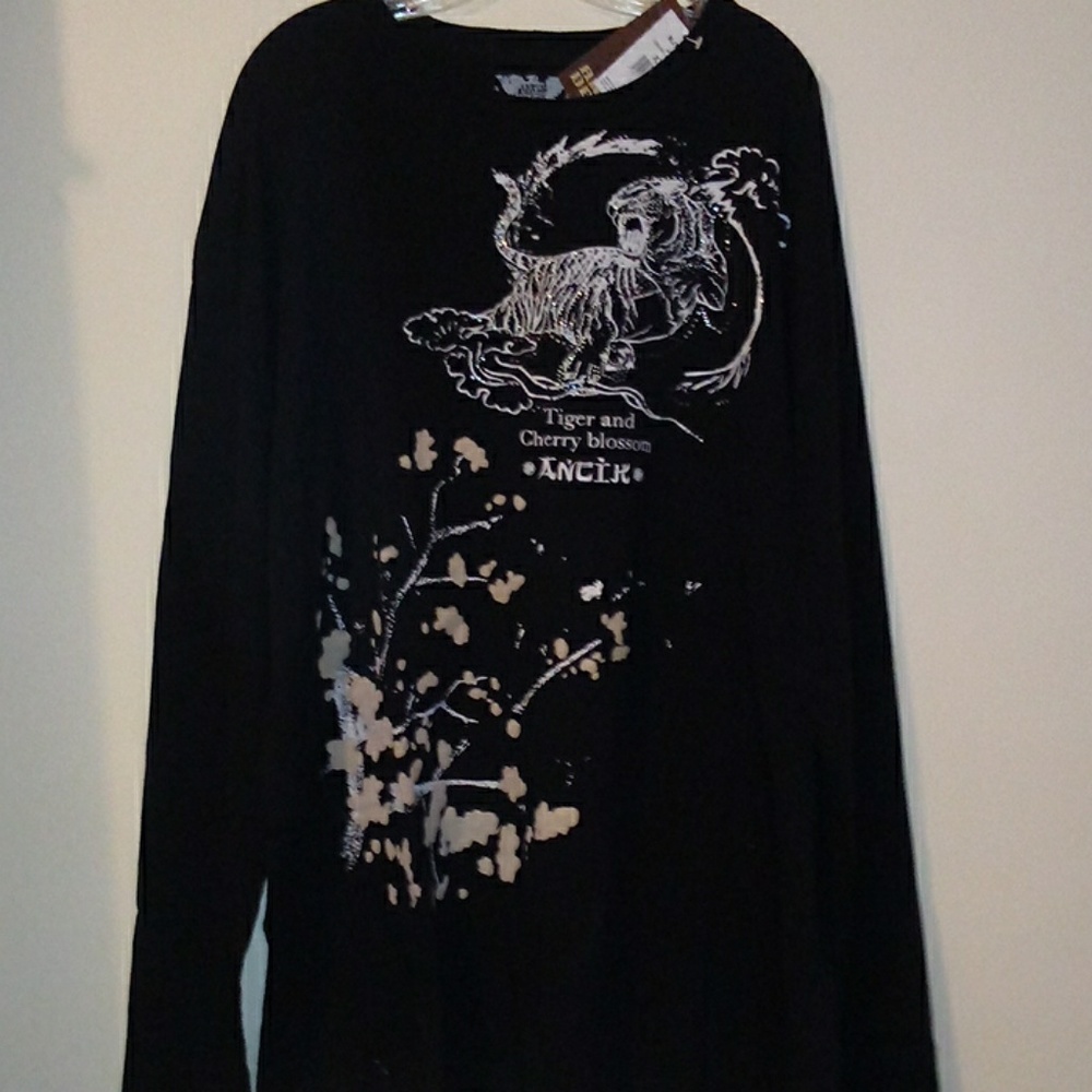 Antik Denim Tiger Blossom Longsleeve-NWT 2XL
